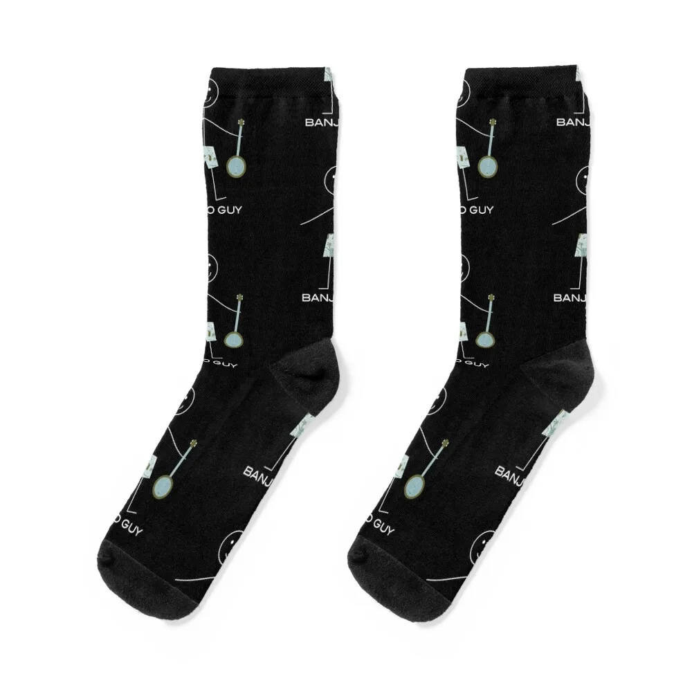 

Funny Mens Banjo Guy Socks funny gifts Children's socks Designer Man Socks Women's