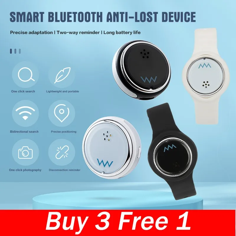 

Mini GPS Bluetooth 5.0 Tracker Anti-Lost Waterproof Locator Bracelet Anti-Lost Device Pet Kids Bag Wallet Tracking Smart Finder