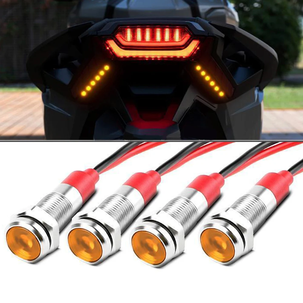 

Мини-сигнал для мотоцикла, 4 шт., 12 В