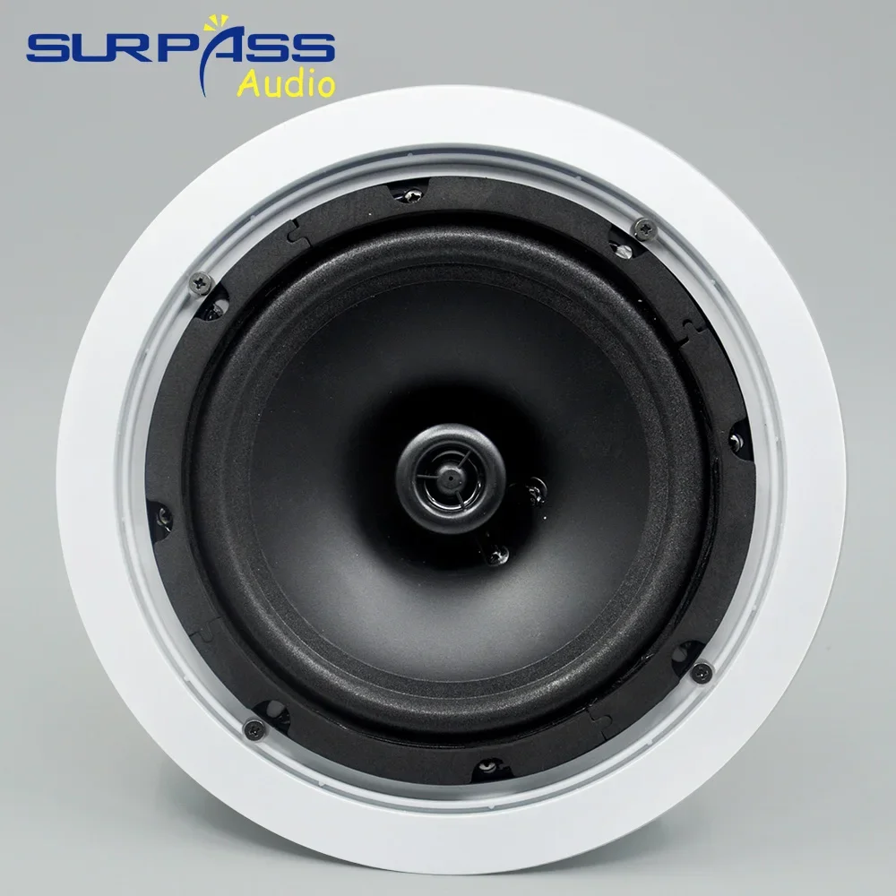 Public Address System Mini Wall Ceiling Speaker 8inch Wall Mounted Speakers for Store Home Background Music Use