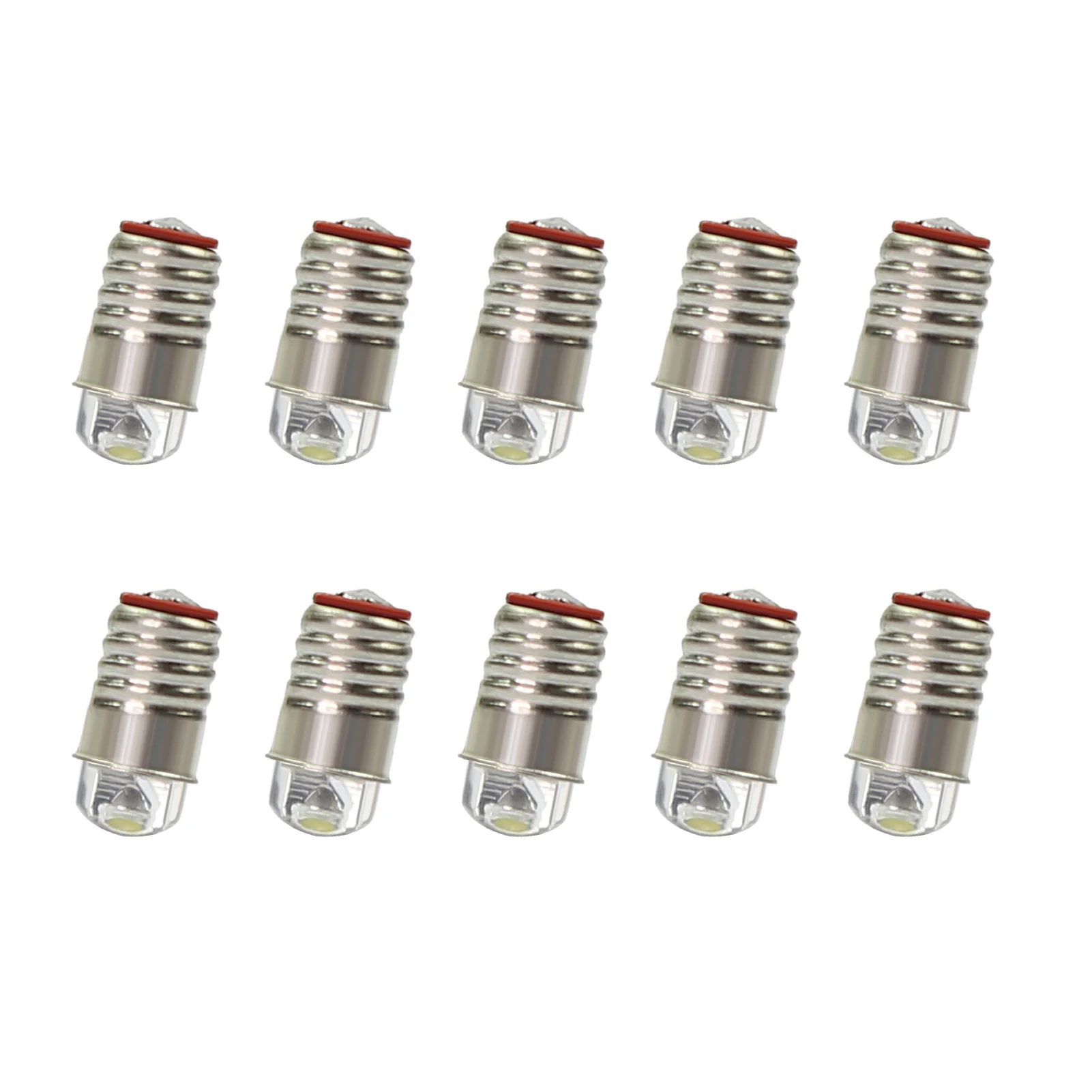 Фото 10 шт., светодиодные лампы с теплым белым/ярким белым светом №3