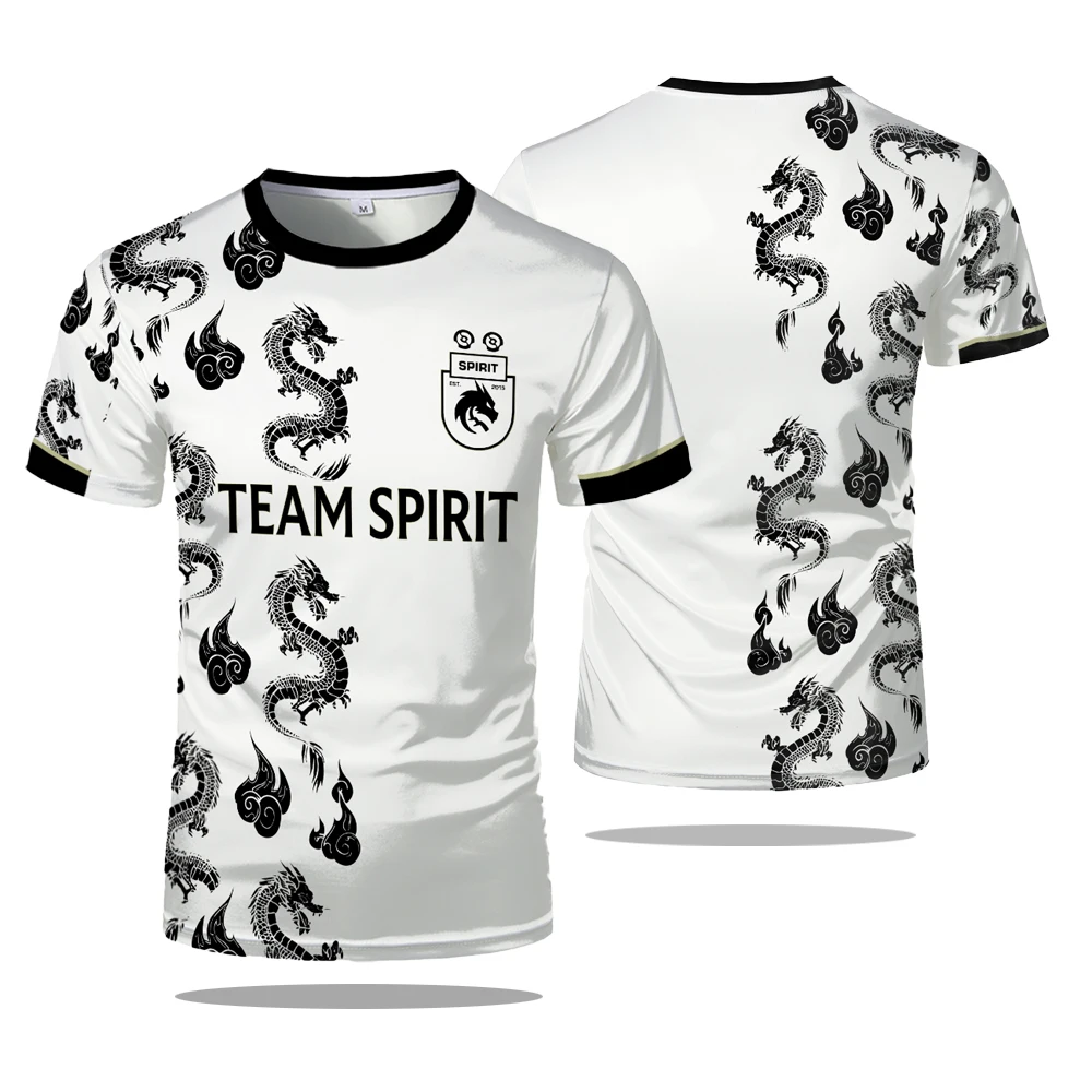 Team Spirit Esports Jersey - Men's Breathable Mesh Fan Tee