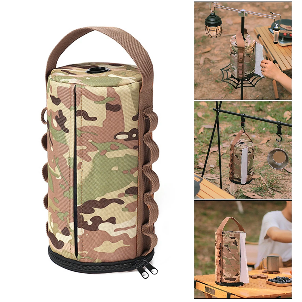 Camping Paper Box Kitchen Paper Storage Bag Hangable Drawer Middle Perforated Towel Kitchen Tissue Box
