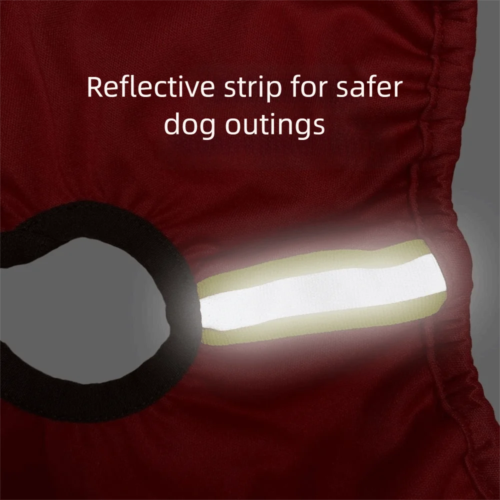 Breathable Dog Physiological Pants Highly Absorbent Adjustable Female Pet Diapers Leakproof Snaps Belly Pets Panties Diapers