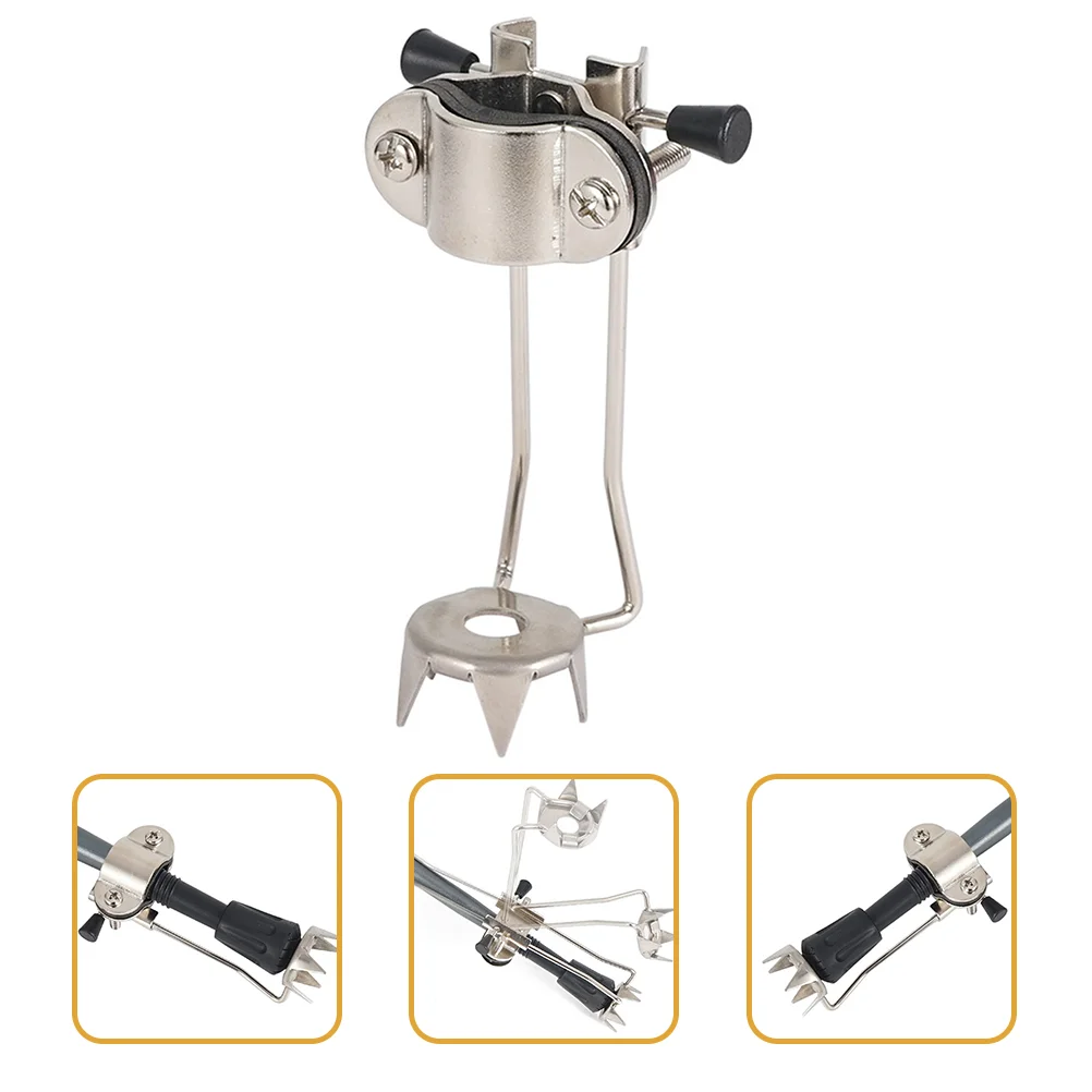 

Stainless Steel Ice Claw Trekking Pole Cane Tip Trekking Pole Claw Crutch Trekking Pole Tool