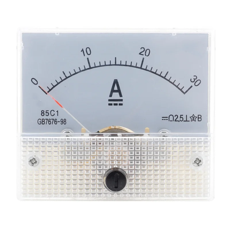 

85C1-DC 30A DC Voltmeter Pointer Head Analog Ammeter Panel Meter
