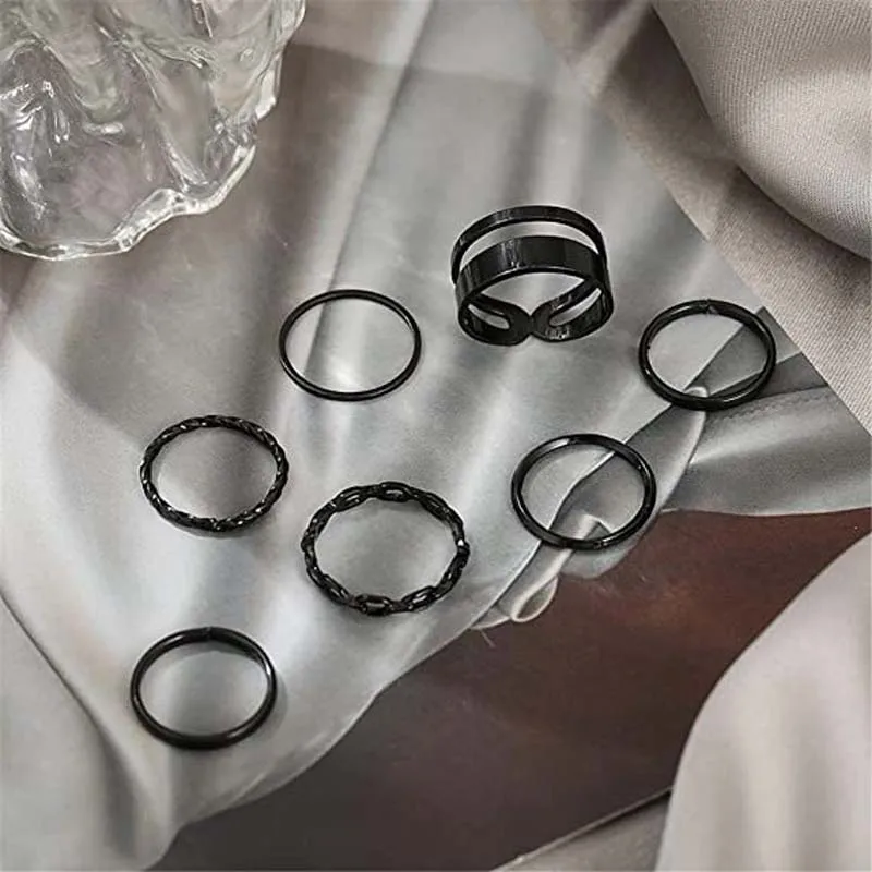 Finger Rings 7Pcs/set For Women