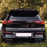 CS ClubSport Style Roof Spoiler Wing Kit Tuning For VW Golf 8 MK8 GTI GTD R 2020 2021 2022 2023 Car Rear Trunk Boot Spoiler Wing 3