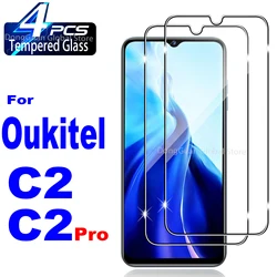Enhanced Tempered Glass Screen Protector Film for 2 pieces (Oukitel C2)