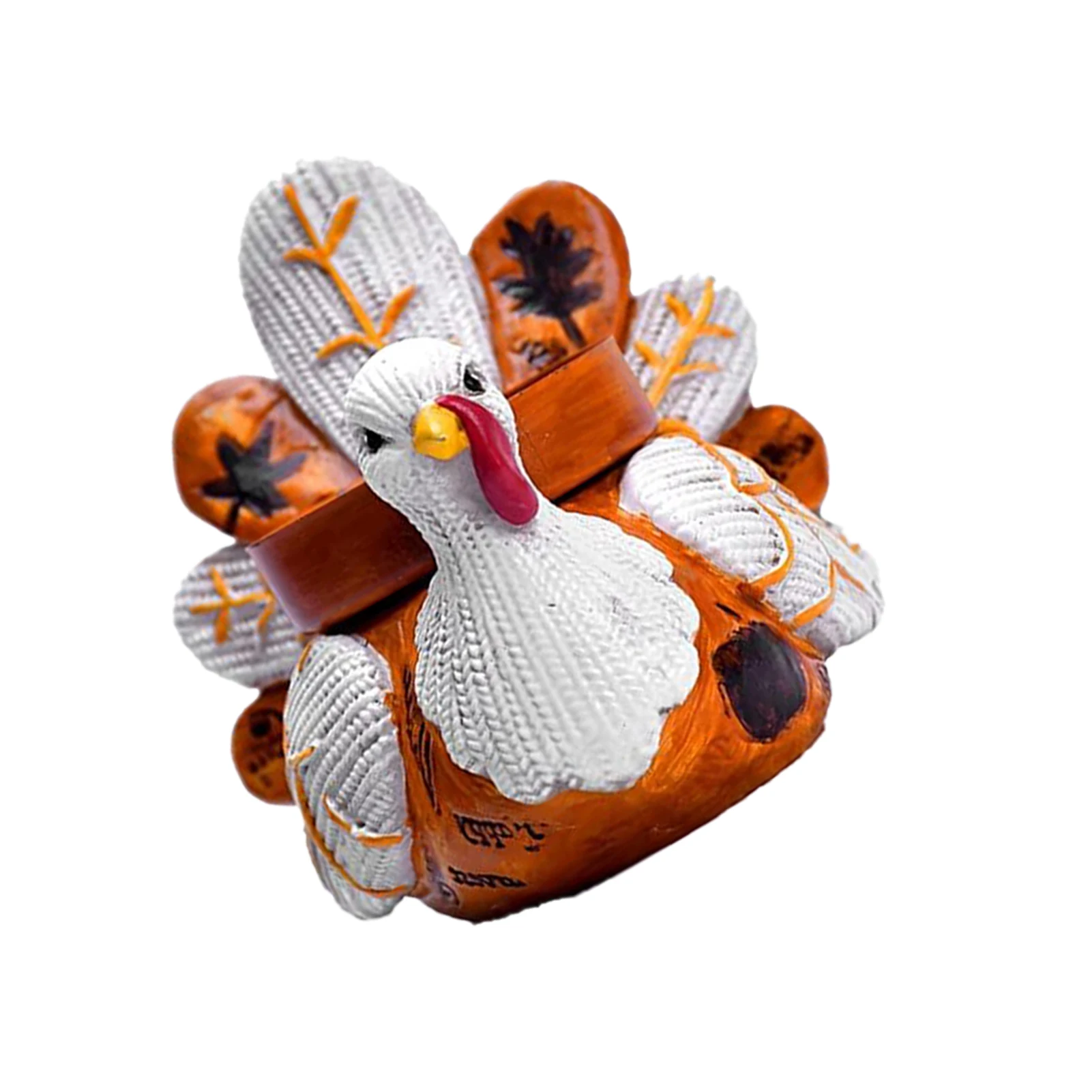 

Thanksgiving Turkey Candle Holder Thanksgiving Decorative Tea Light Holder for Thanksgiving Parties Decor