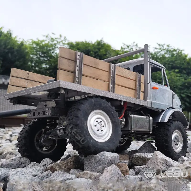 LESU 1/10 RC Off-Road Vehicles Full Metal Model Clawler Cars for 4X4 Truck U406 Remote Control Car Toys Gift Th21229 2
