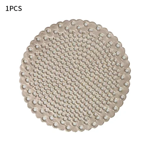 

Round PVC Placemat Kitchen Dining Table Mats Hibiscus Flower Bronzing Pads Anti-scalding Insulation Mat Hotel Restaurant Decor