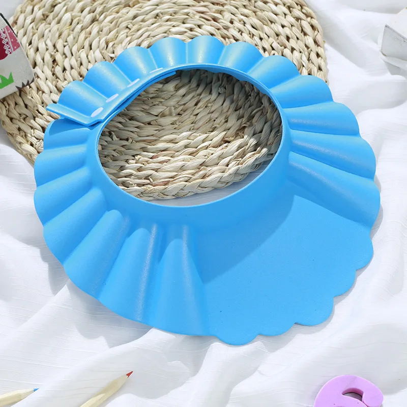 Safe Shampoo Shower Bathing Bath Protect Soft Cap Hat For Baby Wash Hair Shield Bebes Children Bathing Shower Cap Hat Kids New