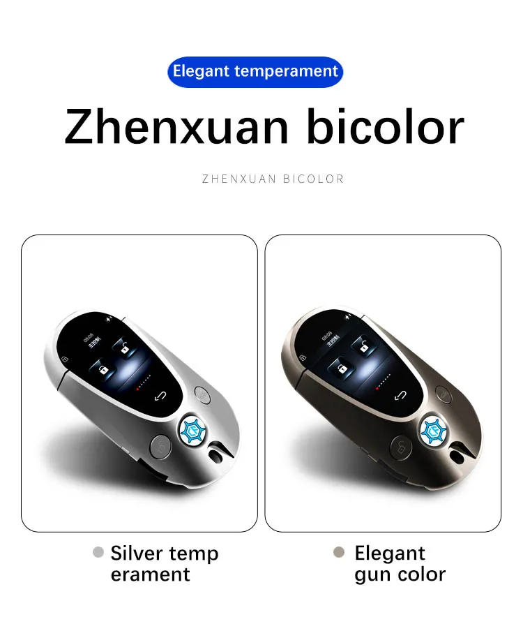 Chiave LCD intelligente universale K700 per BMW/Benz/Audi/Land Rover/Buick/Honda/VW/Toyota/Ford/Fiat tutte le auto originali con avvio a una chiave - S3a4c587353f34b479e381f11fe511912b