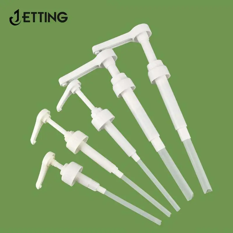Syrup Pumps Dispenser Replacement Sauce Pressure Nozzle Bottle Pump Containers For Coffee Kitchen Seasoning Liquid