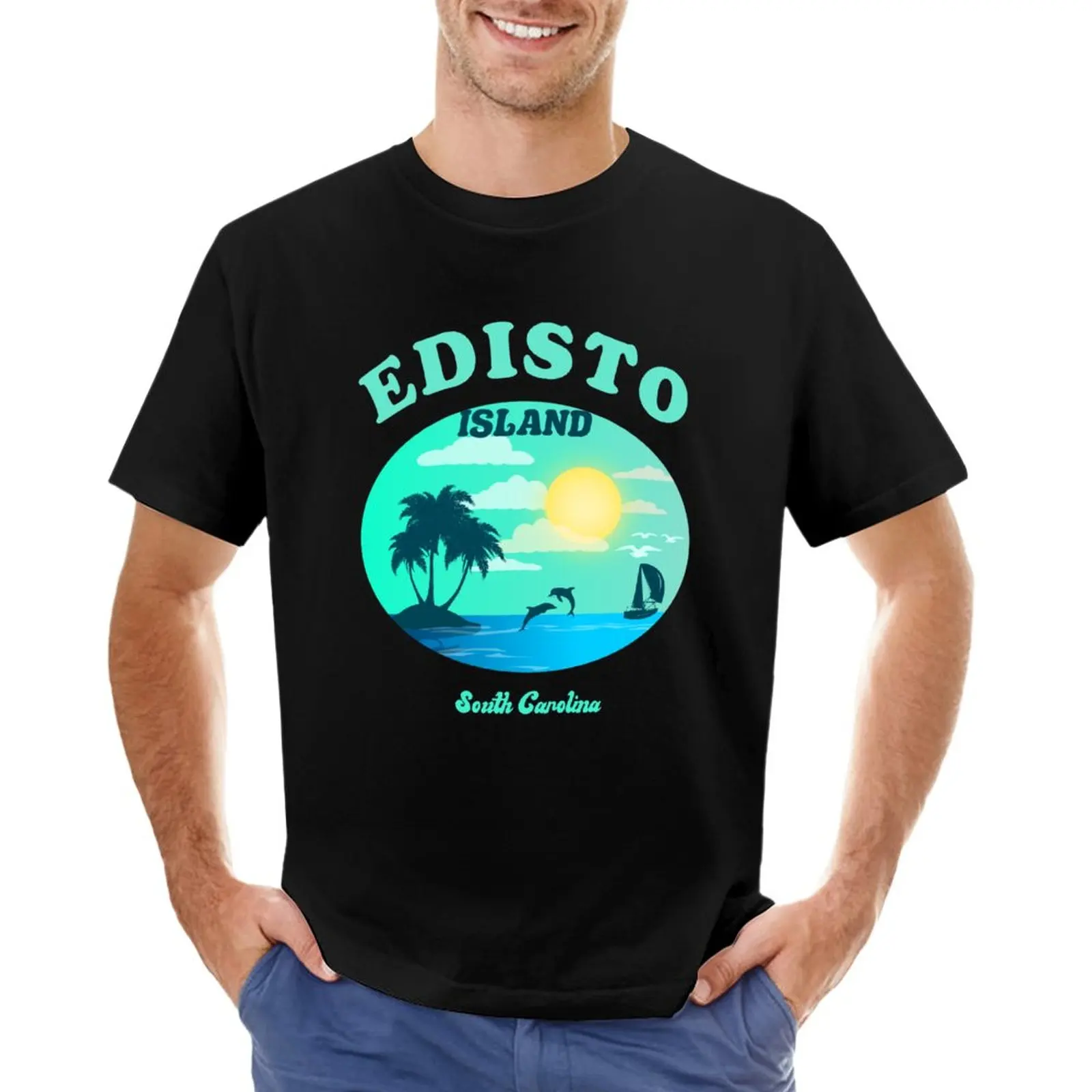 

Edisto island South Carolina T-Shirt cat shirts boys white t shirts men t shirts