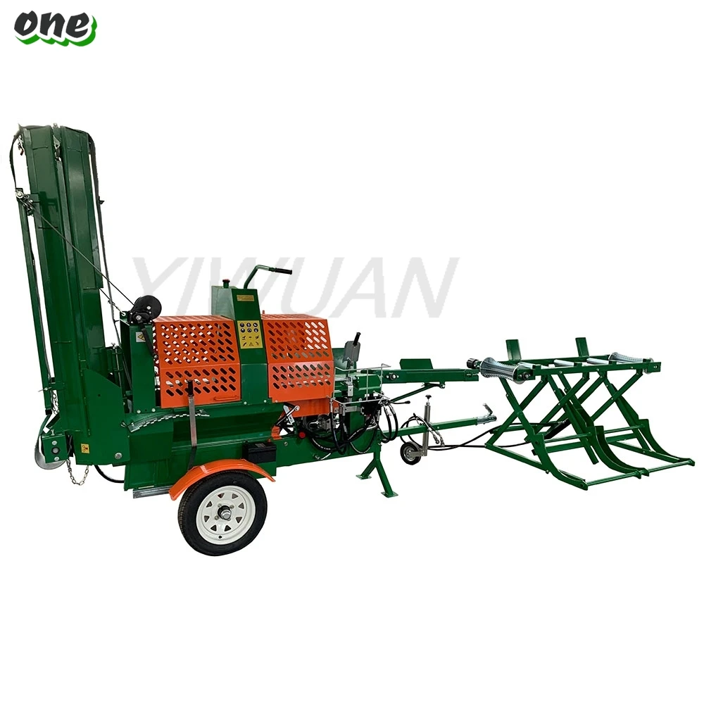 20 Tons Skid Steer Attachments Firewood Processor Wood Processor