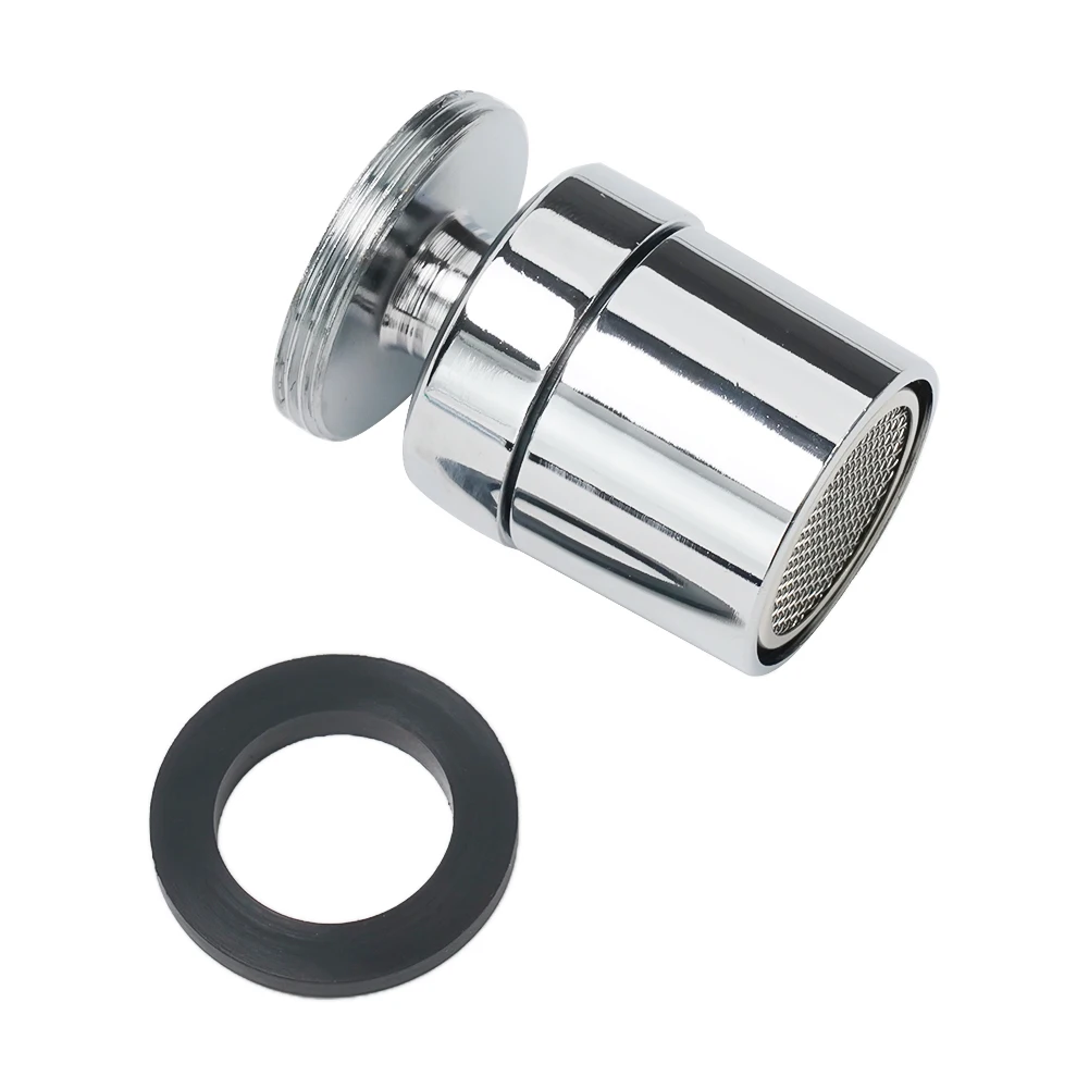 Faucet Aerator Water Faucet Aerator Saving Water Tap Bathroom Supplies 360-Degree Rotate Brass Chrome Silver Parts faucet aerator
