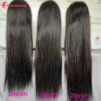 26 30 40 Pouces Perruques Cheveux Humains 13X4 Perruque Brésilienne Glueless Wigs Human Hair 210% Densité Human Hair Lace Wigs Uloversbeauty Perruques Cheveux Humains Sans Colle Lisse Perruque Livraison 3 Jours France 2