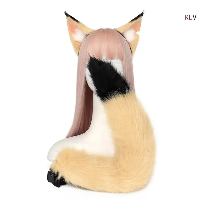 

Ободок для волос в форме уха с мультяшным котом