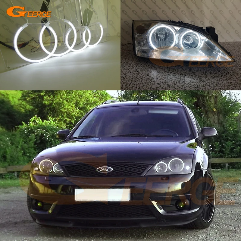 Для Ford Mondeo MK3 2000-2007 отличный ультра яркий CCFL ангельские глазки Halo Кольцо