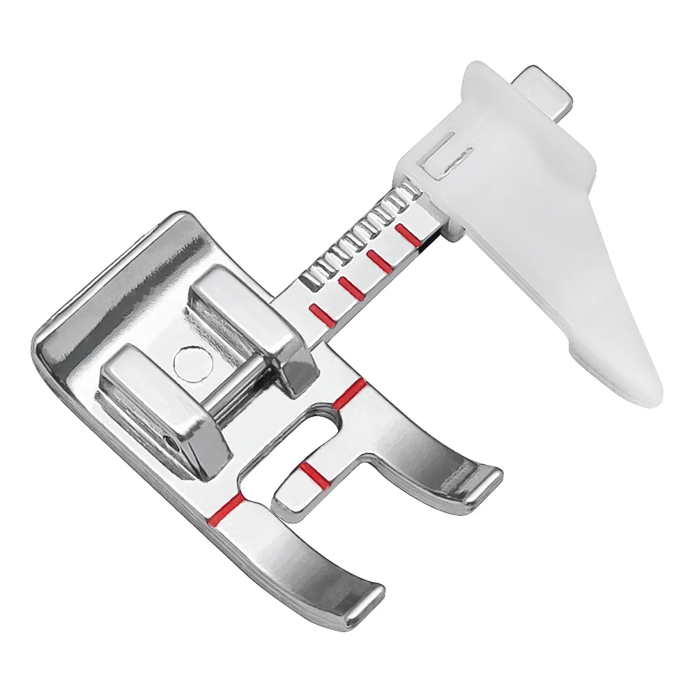 Adjustable Guide Ruler and Bias Tape Binding Presser Foot