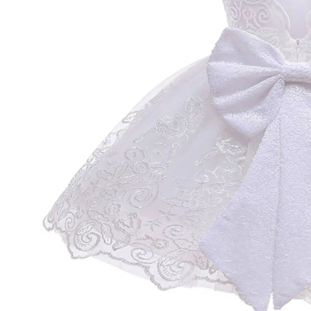 White Baby Baptism Dress 5