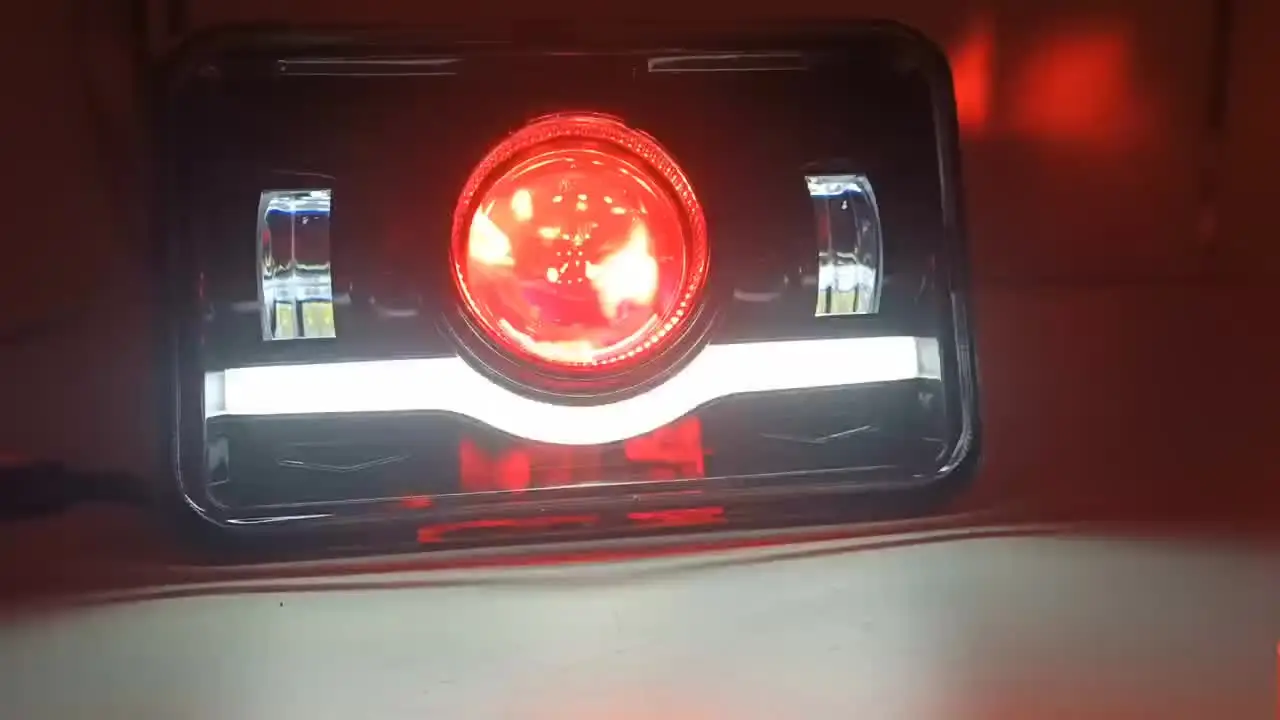 2 шт. 80 Вт 4x6 дюймов светодиодные фары DRL для H4651 H4652 H4656 H4666 автомобильные грузовики