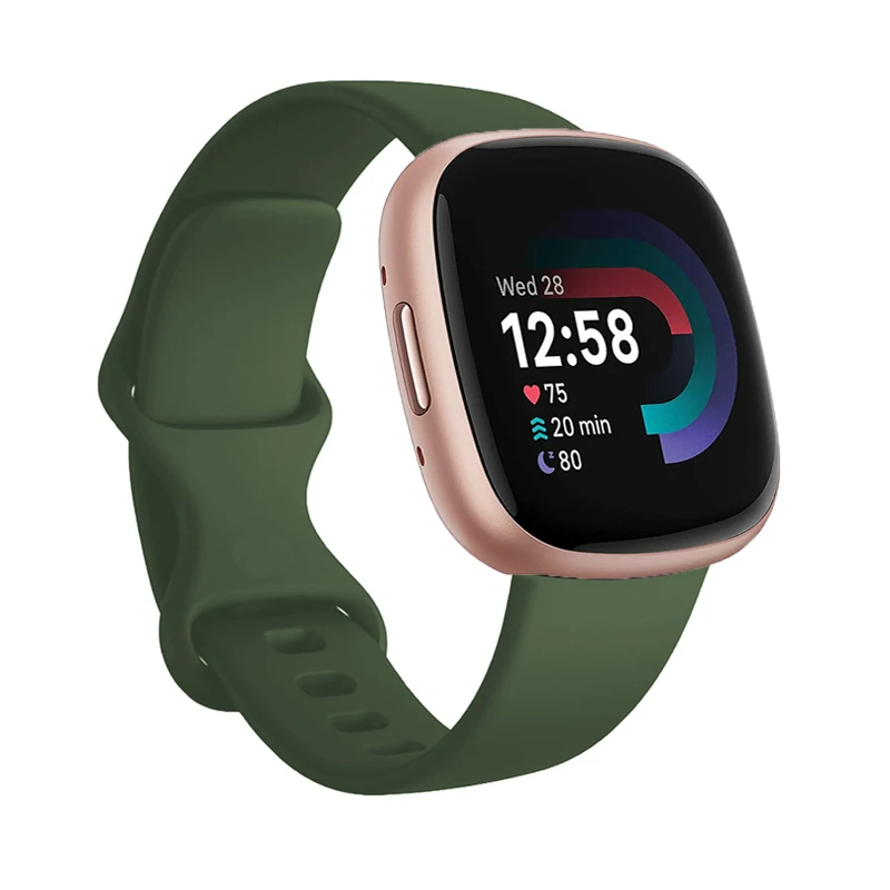 Silicone Sport Watch Band - Soft Strap Bracelet