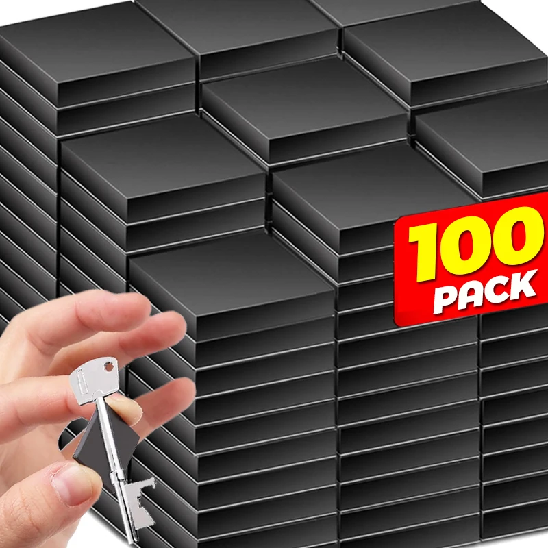 20/100PCS Magnetic Self Adhesive Sheet Magnets Square Rubber Soft Magnetic Sheet For Refrigerator Blackboard Office DIY Decors self adhesive magnets square magnetic sheets adhesive magnetic sheets