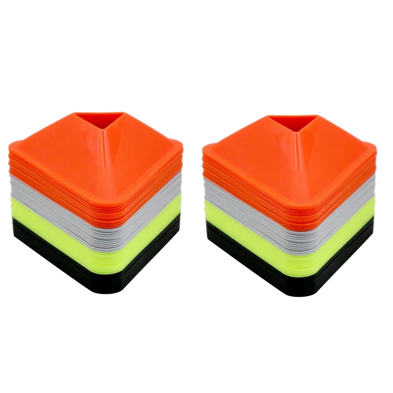 80-pcs-soccer-disc-cones-soccer-training-marker-cone-obstacles-training-triple-cornered-logo-disc-football-training