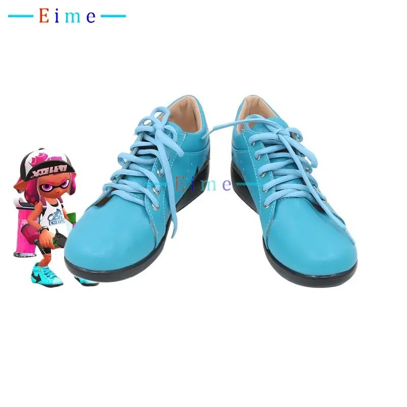 White PU Leather Shoes Halloween Carnival Cosplay Shoes
