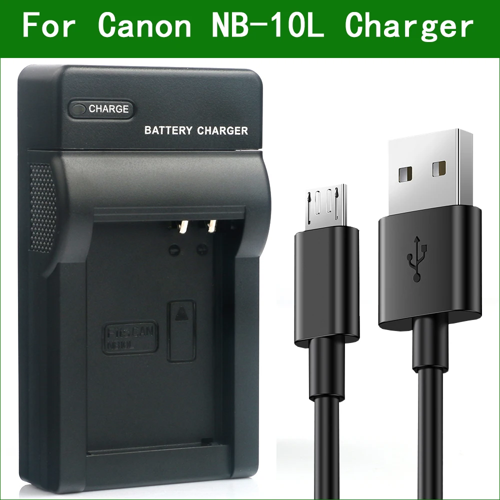 Nb-10L Nb-10Lh Nb10L Cb-2Lc Caricabatteria Per Fotocamera Digitale Per Canon Powershot G1 X G3 X G15 G16 Sx40 Hs Sx50 Hs Sx60 Hs
