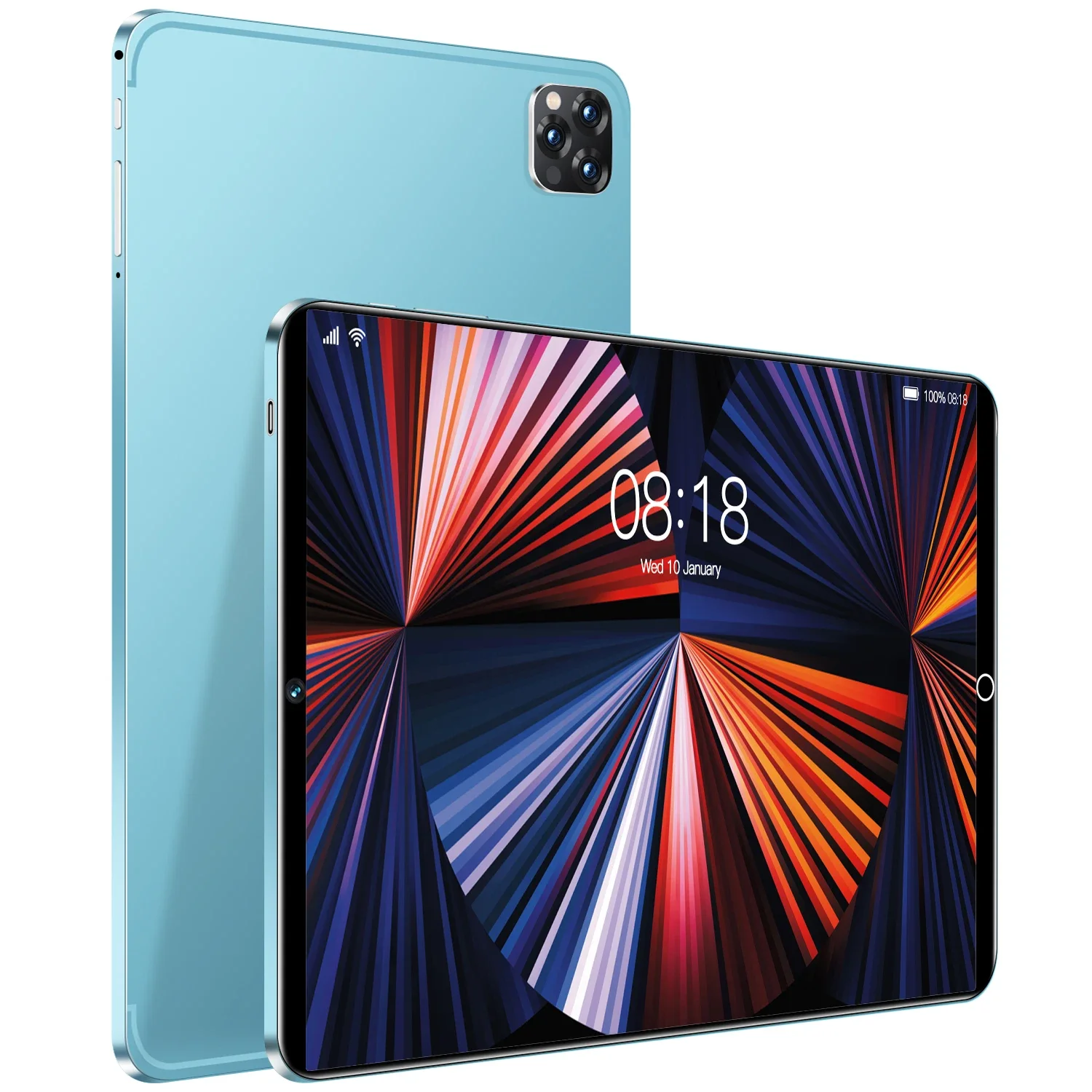 thumbnail image 1 of Tableta versión global 2023 Android 12 12 GB RAM 512 GB ROM 11 pulgadas HD 4K pantalla Tablet PC 5G WIFI Bluetooth tableta para estudio trabajo, 1 of 5