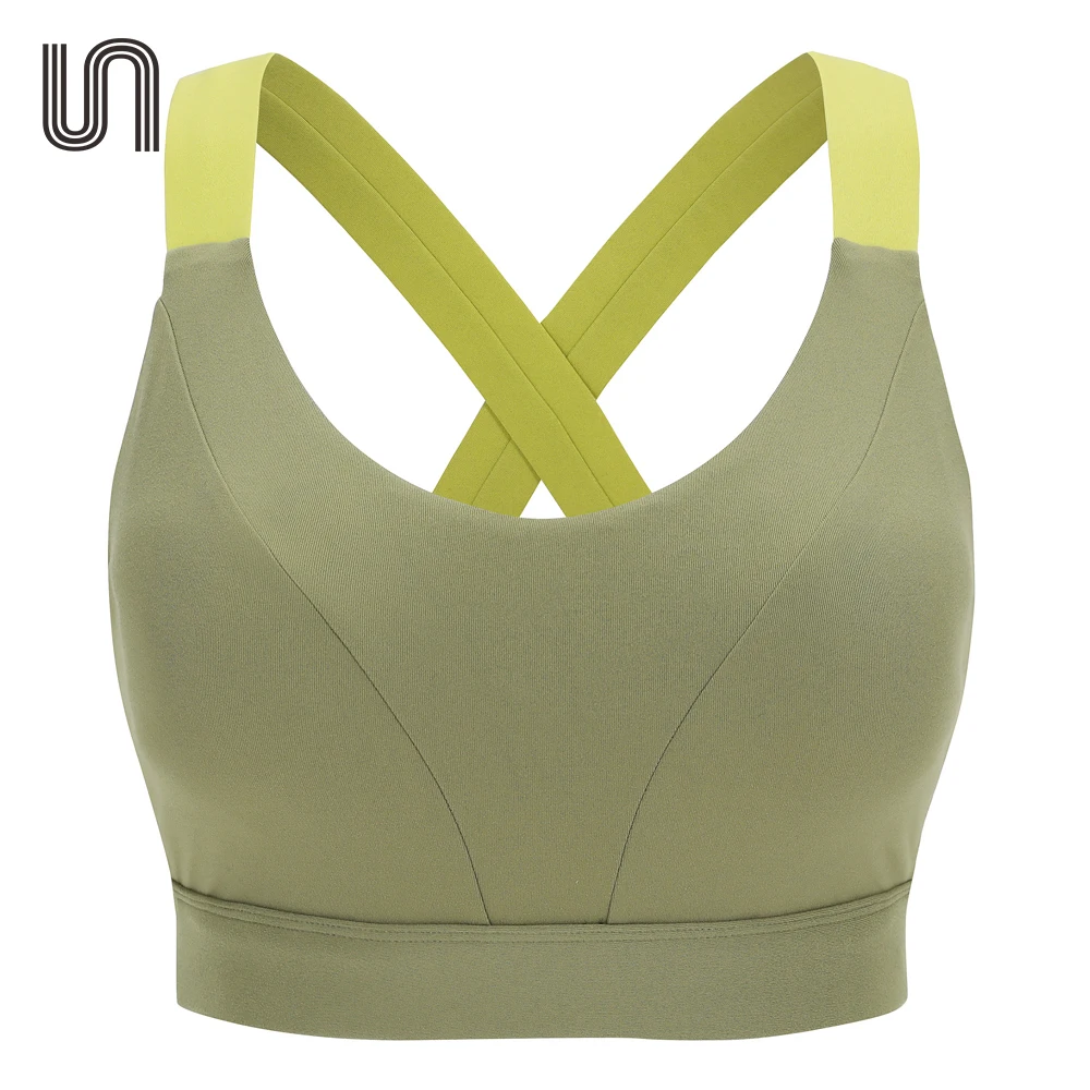 Le Ore Bonded Low Impact Bra in Lime