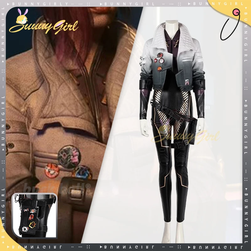 

Game Punk 2077 Anime Song So Mi Cosplay Costume Song So Mi Fashion Jacket Cosplay Jumpsuits Full Set Disguise Outfits Role Play