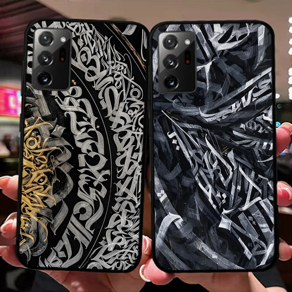 

Pokras Lampas Art Graffiti Phone Case For Samsung Note 8 9 10 20 pro plus lite M 10 11 20 30 21 31 51 A 21 22 42 02 03