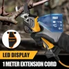 Cordless pruning shears gardening shears SW-758 1050W battery pruner with 2 Gears tree grafting pruning shearsgarden tool house 3