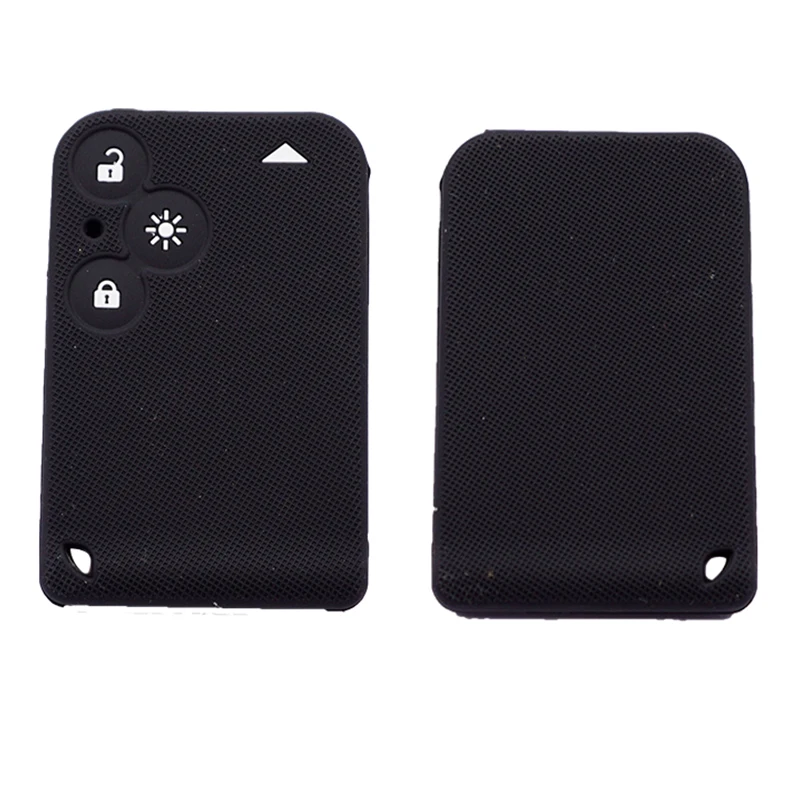 Key Card Cover Case Skin Set Fit for Renault Laguna Espace 3Button Remote Key Silicone Holder key case,key case cover,remote control case cover