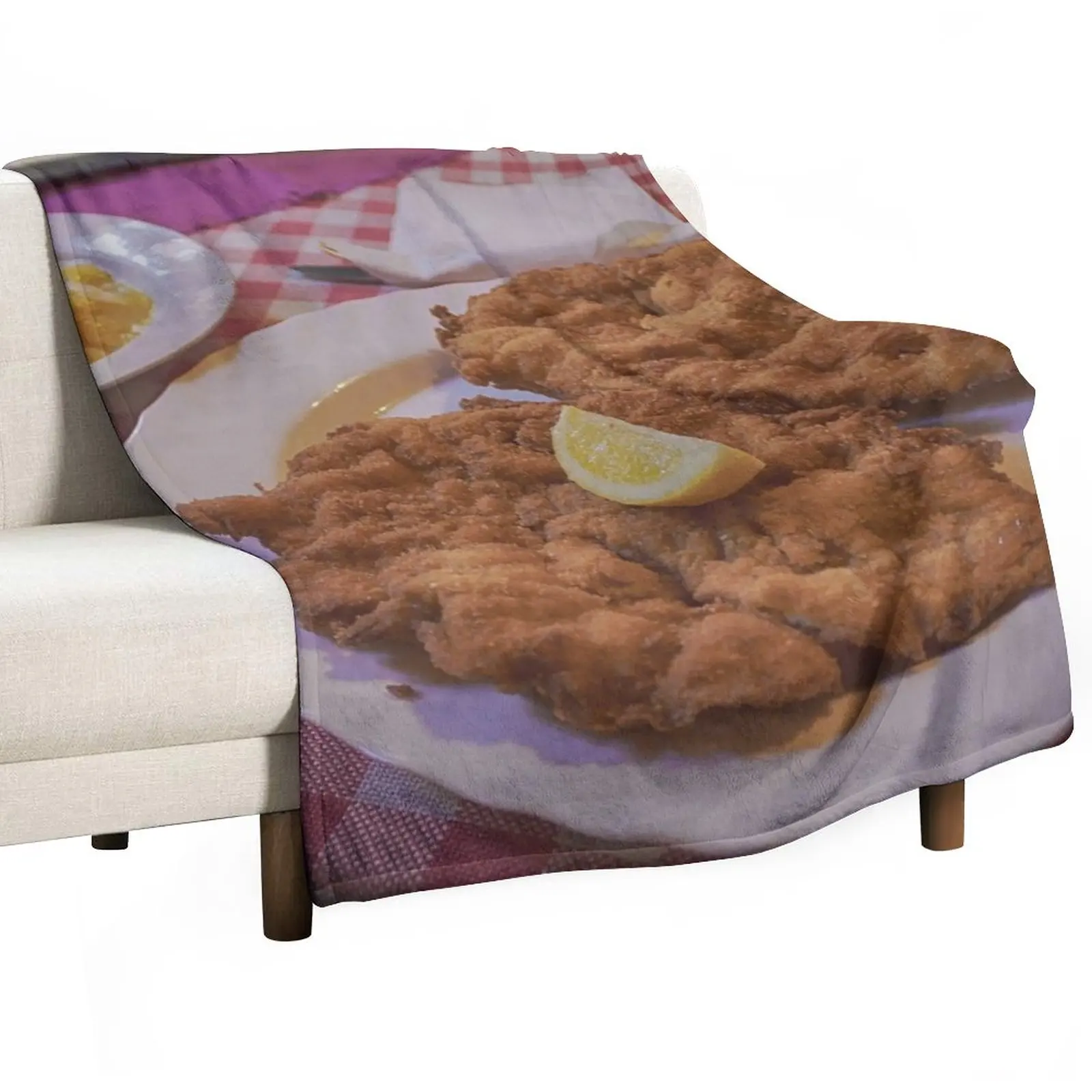 

Wiener Schnitzel Vom Schwein Throw Blanket Comforter Blanket Summer Blanket Extra Large Throw Blanket wednesday