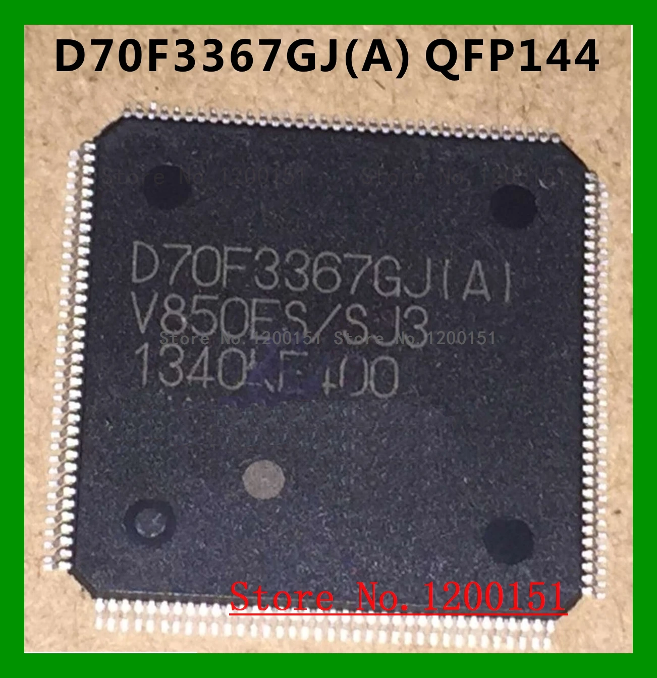 

D70F3367GJ(A) QFP144