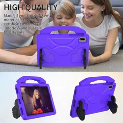 Kids Safe EVA Shockproof Tablet Stand Case - Durable Protective Cover for Xiaomi Pad 5 11inch (Purple)