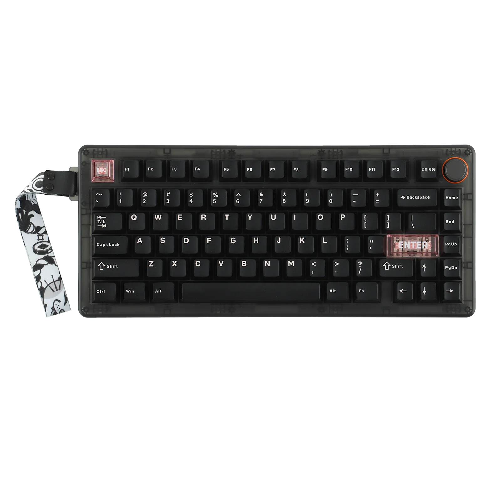 CIDOO QK75 %75 Hot-Swap Gasket Üç Modlu Kablosuz Mekanik Oyun Klavyesi, VIA Programlanabilir ve RGB Arkadan Aydınlatmalı, Win/Mac için