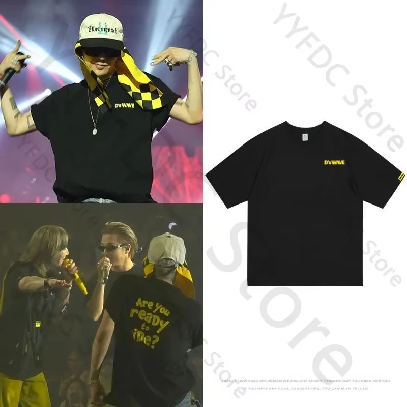 DAESUNG テソン D's WAVE Tシャツ Ｍ Daesung D's WAVE Concert Tee Korean Bigbang Same T-shirt