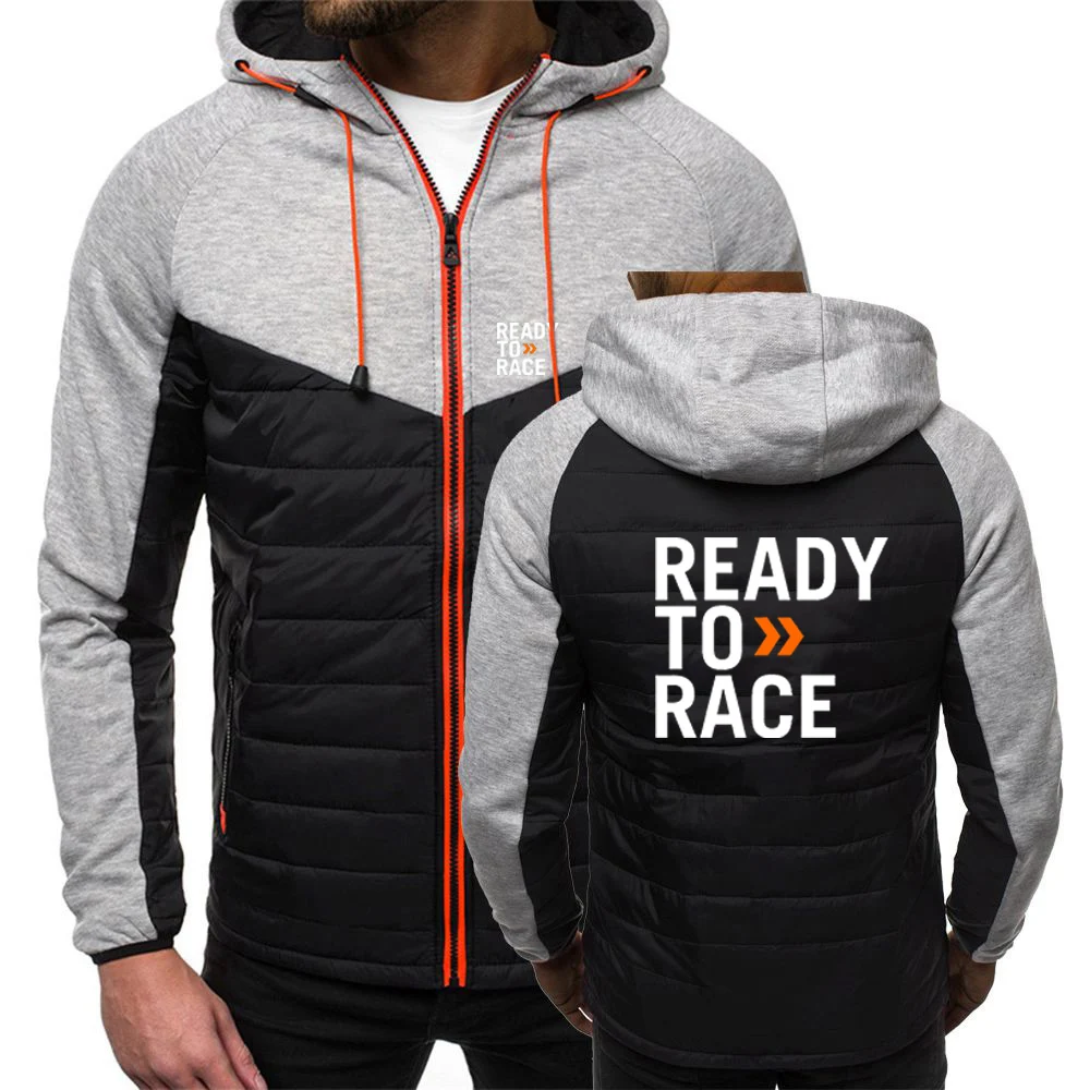 Cotton Padded Seven Color Hooded Jacket for Men Autumn Winter