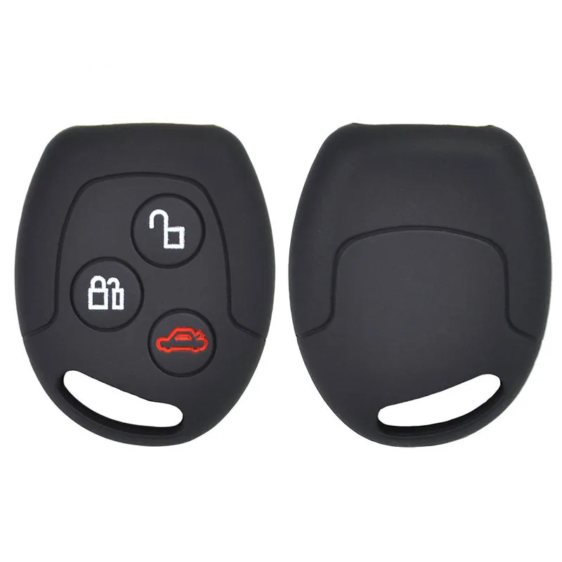 Cover Portachiavi In Silicone Per Ford Focus Ka Mondeo C-Max Transit Connect Fiesta Galaxy Puma Fushion Keyless Fob Shell
