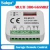 Universal RX Multi Frequency 300-868MHz Rolling and Fixed Code & Learning Code Garage Door Remote Control Receiver Controller 1
