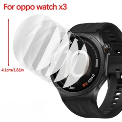 Scratch - Resistant Hydrogel Screen Protector for Smartwatches - Full Coverage Clear Film (For OPPO Watch X3)