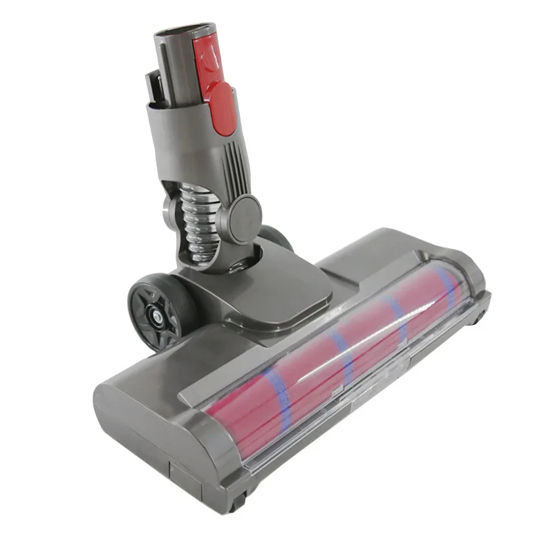 

For Dyson V15 V8 V7 V10 V11, Hardwood Floor Attachment, Soft Roller Brush Head Replacement Parts With LED Light