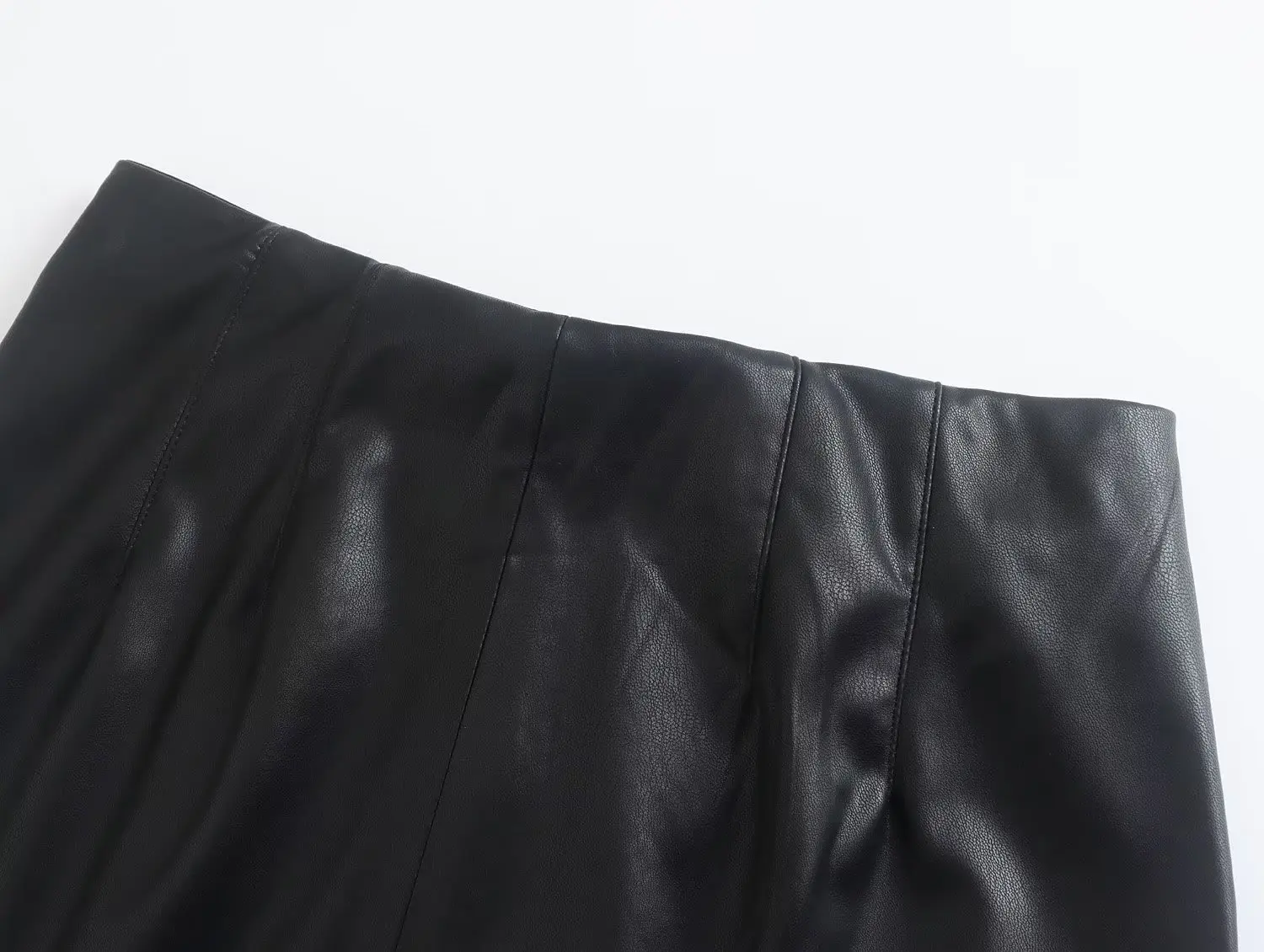 Jenny&Dave 2024 Fashion Ladies Autumn New British Tight Leather High Waist Pants Leggings Women